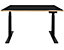 Schreibtisch elektrisch höhenverstellbar Josi | BxT 1200 x 800 mm | Gestell Weiß | Schwarz | Novigami